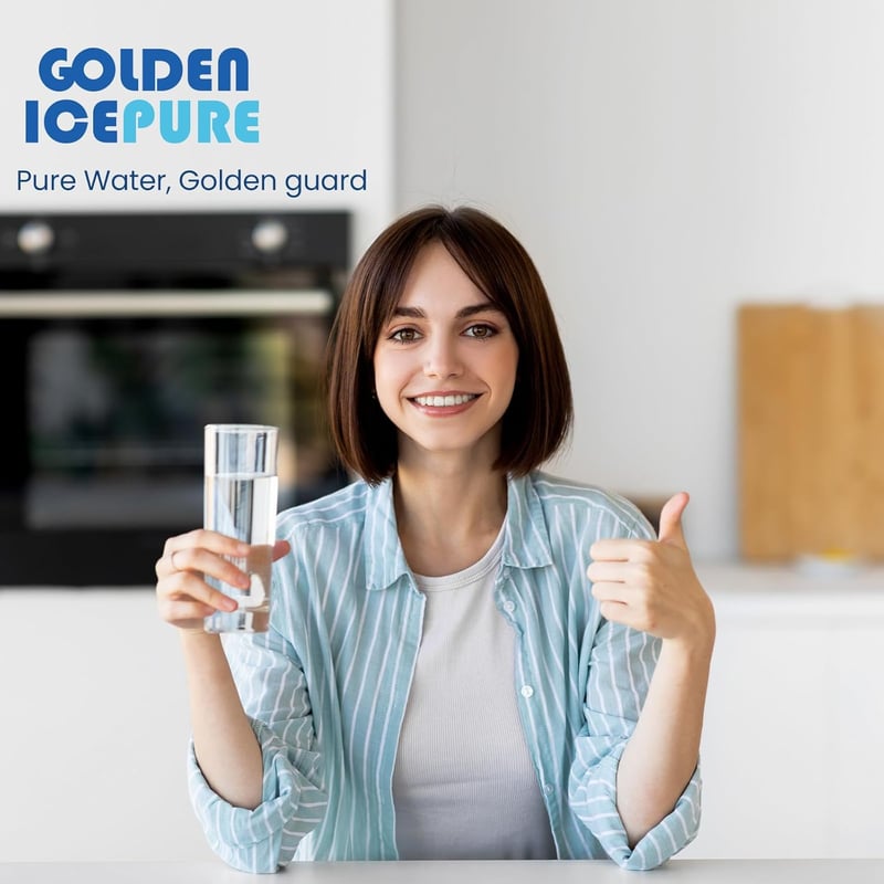 Golden Icepure TÜV SÜD vízszűrő Brita Maxtra+ és Mavea kompatibilis 6 db