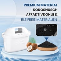 Golden Icepure TÜV SÜD vízszűrő Brita Maxtra+ és Mavea kompatibilis 6 db 4