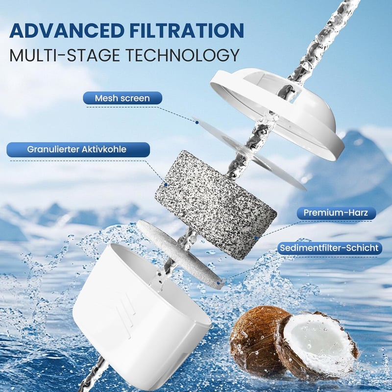 Golden Icepure TÜV SÜD vízszűrő Brita Maxtra+ és Mavea kompatibilis 6 db