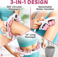 Golden Nature Cellulite Masszázshenger - Anticellulite Masszírozó Comb, Nyak és Test Kezelésére 2