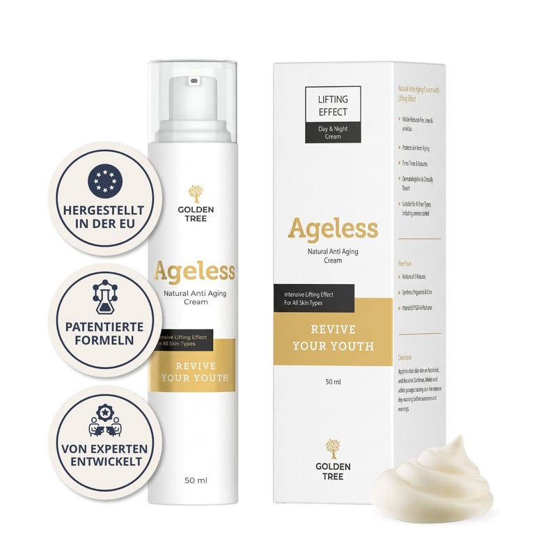 Golden Tree Ránctalanító Nappali és Éjszakai Krém 50ml - Száraz Bőrre