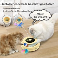 GoldenSun 3 az 1-ben interaktív macskajáték USB-s, automata játék 4 kiegészítéssel 3
