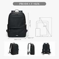GOLF SUPAGS Laptop Hátizsák Női Slim Munka Utazás Notebook 15,6 Colos 5