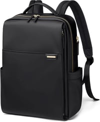 GOLF QUALITY Laptop Hátizsák 16 Colos Vízálló Iskolai Munka Utazás Fekete - 16", Black 1