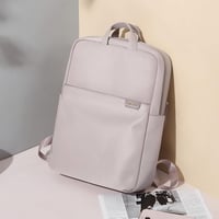 GOLF SUPAGS Laptop Hátizsák 15.6 Hüvelykes Notebook Táska Lopásbiztos Iskolai Hátizsák Férfi Női Utazási Táska Rózsaszín Szürke 9