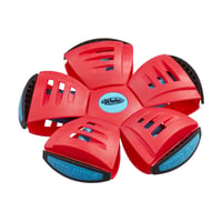 Hádzací disk a loptička Goliath Wahu Phlat Ball Classic v jednom, červená – 22,9 cm frisbee, 15,7 cm loptička – vonkajšia hračka pre deti od 5 rokov 3