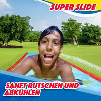 Goliath Wahu Super Slide vodná šmýkačka 7,5 m pre deti od 5 rokov – záhradná vodná hra so sprchou, pripojiteľná na záhradnú hadicu 3