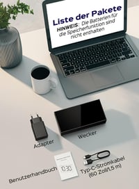 GOLOZA Digitális Ébresztőóra - Nagy Kijelzős LED Óra, USB Töltő, 4 Fényerő, Automatikus Fényerőszabályzás, Szundi Funkció, Kék 7