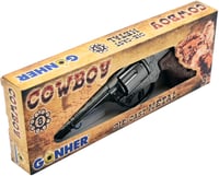 Detský kovbojský revolver Gonher 80/0 – 8-ranový, 20 cm, strieborný 4