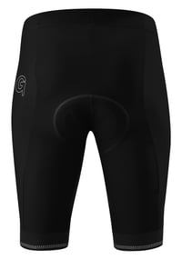 Pantaloni scurți de ciclism pentru bărbați Gonso Sitivo M - bazon Sitivo Comfort, silicon anti-alunecare, croială strâmtă - Negru/Verde aprins - Mărimea L 2