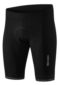 Pantaloni scurți de ciclism pentru bărbați Gonso Sitivo M - bazon Sitivo Comfort, silicon anti-alunecare, croială strâmtă - Negru/Verde aprins - Mărimea L 3