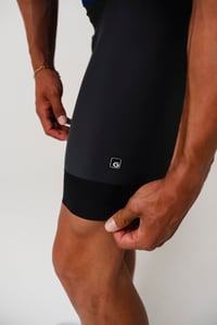 Pantaloni de ciclism cu bretele pentru bărbați Gonso SQlab GO Bib M, cu croială mulată și bazon. 3