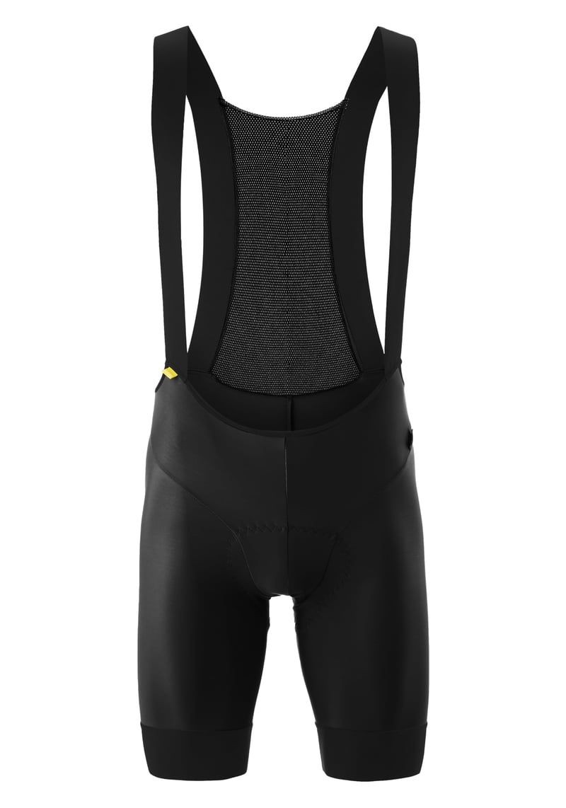 Pantaloni de ciclism cu bretele pentru bărbați Gonso SQlab GO Bib M, cu croială mulată și bazon.