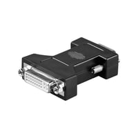 Adaptor convertor goobay mamă DVI (24+5) - tată VGA HD cu 15 pini 1
