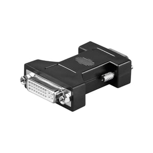 Adaptor convertor goobay mamă DVI (24+5) - tată VGA HD cu 15 pini