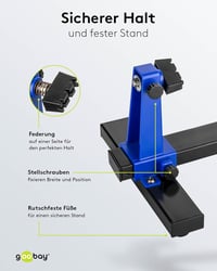 goobay PCB nyáklap tartó rögzítő szereléshez és szervizhez 5