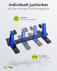 goobay PCB nyáklap tartó rögzítő szereléshez és szervizhez 4
