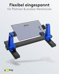 goobay PCB nyáklap tartó rögzítő szereléshez és szervizhez 3