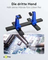 goobay PCB nyáklap tartó rögzítő szereléshez és szervizhez 7