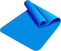 Good Times jóga és fitness szőnyeg 183x61cm TPE antiszlip világoskék táskával 1