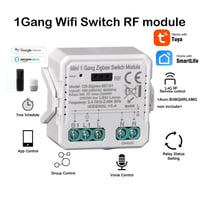 Good Wife Zigbee okos relé kapcsoló RF 433 MHz Tuya Smart Life vezérléshez Alexa Google Home kompatibilis 2