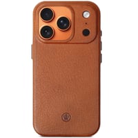 GOOD WILHELM puzdro z pravej kože pre iPhone 17 Pro Max, prémiový ochranný kryt, koňaková hnedá – — Má škvrnu (stav: pozri 2. obrázok) 1