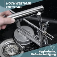 GOODS+GADGETS Deluxe nerezový krájač, šúpač a jadrovník na jablká 3 v 1 - škrabka na zemiaky 5