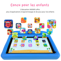 Tablet pre deti GOODTEL s Androidom, 13,7 palca, 7 GB RAM + 64 GB ROM, WiFi, Bluetooth, GPS, Obchod Play, rodičovská kontrola, MicroSD, EVA 4