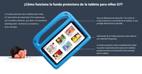 Tablet pre deti GOODTEL s Androidom, 13,7 palca, 7 GB RAM + 64 GB ROM, WiFi, Bluetooth, GPS, Obchod Play, rodičovská kontrola, MicroSD, EVA 5