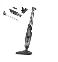Aspirator vertical Goodyear 600W fără sac, putere de aspirare puternică 18 kPa, recipient de praf 0,6 L, cablu 3,8 m, ușor 1,9 kg, silențios 79 dB, control al fluxului de aer 1