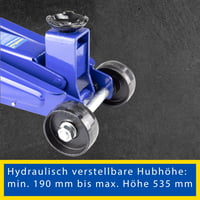 Cric hidraulic mobil Goodyear pentru camioane, capacitate de 3 tone, albastru 4