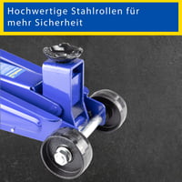 Cric hidraulic mobil Goodyear pentru camioane, capacitate de 3 tone, albastru 7