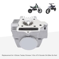 GOOFIT 110cc ATV Hengerfej Szelepekkel Dugattyú Gyújtógyertya Tömítés Szett 5