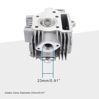 GOOFIT 110cc ATV Hengerfej Szelepekkel Dugattyú Gyújtógyertya Tömítés Szett 2