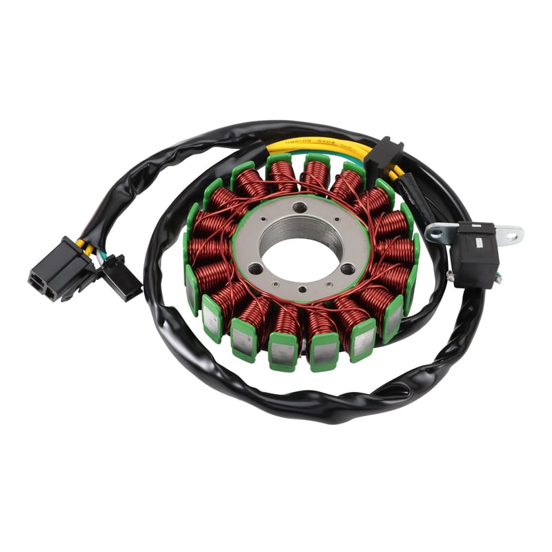 GOOFIT 18-cievkový generátor zapaľovania motocykla – magneto stator kompatibilný so Suzuki SV650, SV650S, DL650 V-Strom, s medenou cievkou