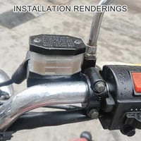 GOOFIT 22mm Jobb Fékmester Hengerfej Fekete GS125 GN125 GN250 GS250 6