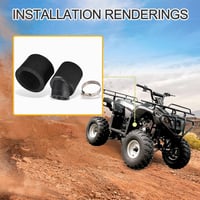 GOOFIT 39mm Légszűrő 50cc 70cc 90cc 110cc 125cc ATV Quad Motorkerékpár 6