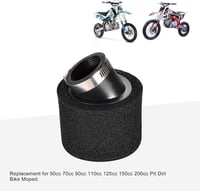 GOOFIT 42mm fekete hajlított légszűrő 50-200cc pit bike quad ATV robogó 5