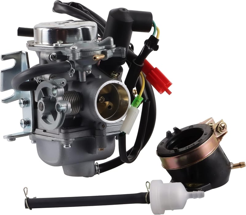 GOOFIT CN250 Karburátor Üzemanyagszűrő Szívócsonk 250cc Robogóhoz