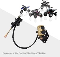 GOOFIT Hátsó Tárcsafék Főhenger Komplett Egység 50cc 70cc 90cc 110cc 125cc ATV Quad Cross Motor Dirt Bike Fékrendszer Alkatrész 5
