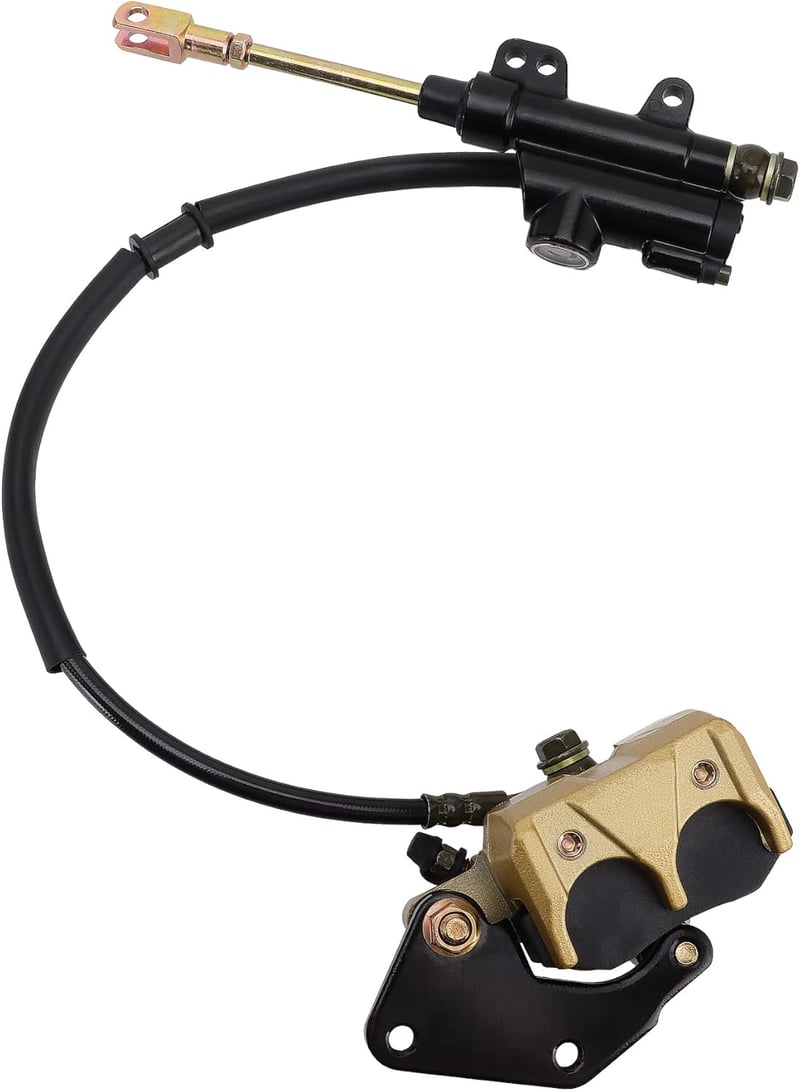 GOOFIT Hátsó Tárcsafék Főhenger Komplett Egység 50cc 70cc 90cc 110cc 125cc ATV Quad Cross Motor Dirt Bike Fékrendszer Alkatrész