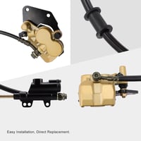 GOOFIT Hátsó Tárcsafék Főhenger Komplett Egység 50cc 70cc 90cc 110cc 125cc ATV Quad Cross Motor Dirt Bike Fékrendszer Alkatrész 3