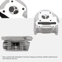 GOOFIT Hengerfej Szeleppel 4 Ütemű GY6 49cc 50cc Robogó Moped 139QMA 139QMB Motor Alkatrész 4