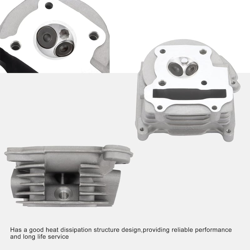 GOOFIT Hengerfej Szeleppel 4 Ütemű GY6 49cc 50cc Robogó Moped 139QMA 139QMB Motor Alkatrész