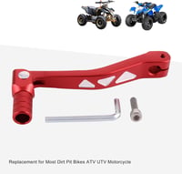 GOOFIT Piros CNC Alumínium Összecsukható Váltókar Szerszámokkal - Univerzális Motorkerékpár Alkatrész Pit Bike ATV UTV Járművekhez 6