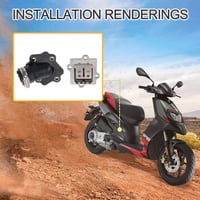 GOOFIT Szívócsonk + Nádlap Csere Jog Vino Zuma BWS Minarelli 50cc Aerox Nitro SR50 7