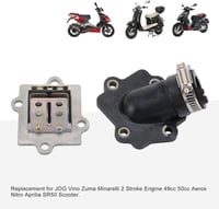 GOOFIT Szívócsonk + Nádlap Csere Jog Vino Zuma BWS Minarelli 50cc Aerox Nitro SR50 6