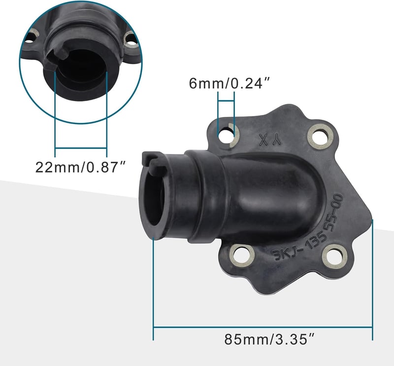 GOOFIT Szívócsonk + Nádlap Csere Jog Vino Zuma BWS Minarelli 50cc Aerox Nitro SR50