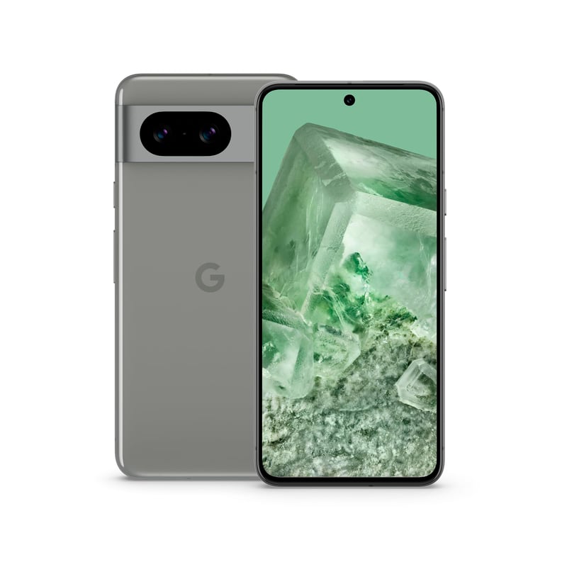 Smartfón Google Pixel 8 128 GB Hazel Android – Pokročilý fotoaparát Pixel, 24-hodinová výdrž batérie, silné bezpečnostné funkcie, bez blokovania operátorom