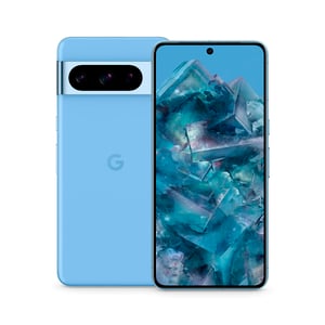 Google Pixel 8 Pro 5G Android pametni telefon bez SIM zaključavanja, u boji Bay Blue, 256 GB memorije, trostruka kamera, Super Actua zaslon, dug